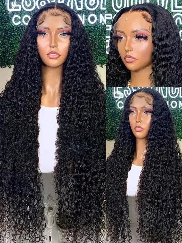 HD Transparent Lace Front Human Hair Wig