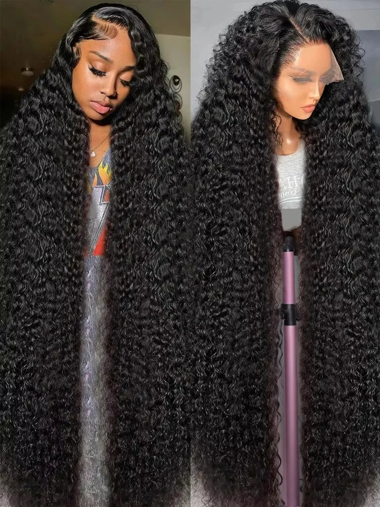 HD Transparent Lace Front Human Hair Wig