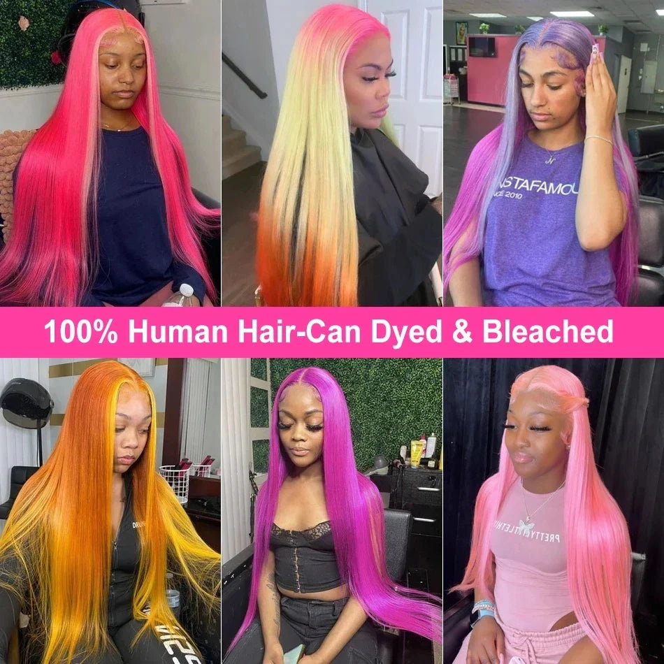 Pre pucked Straight Human Hair Wigs