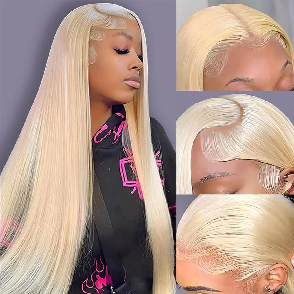 Pre pucked Straight Human Hair Wigs