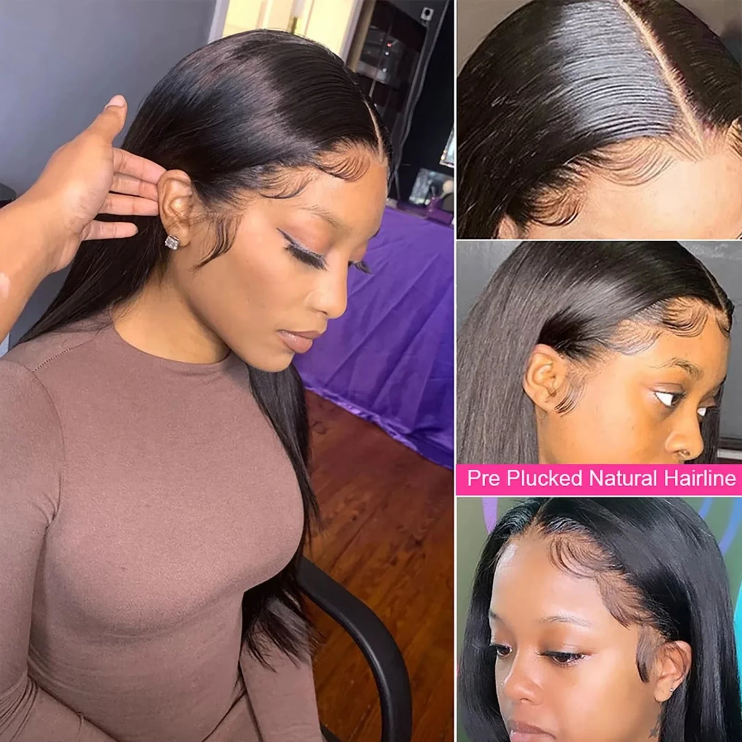 Straight Lace Front Wigs