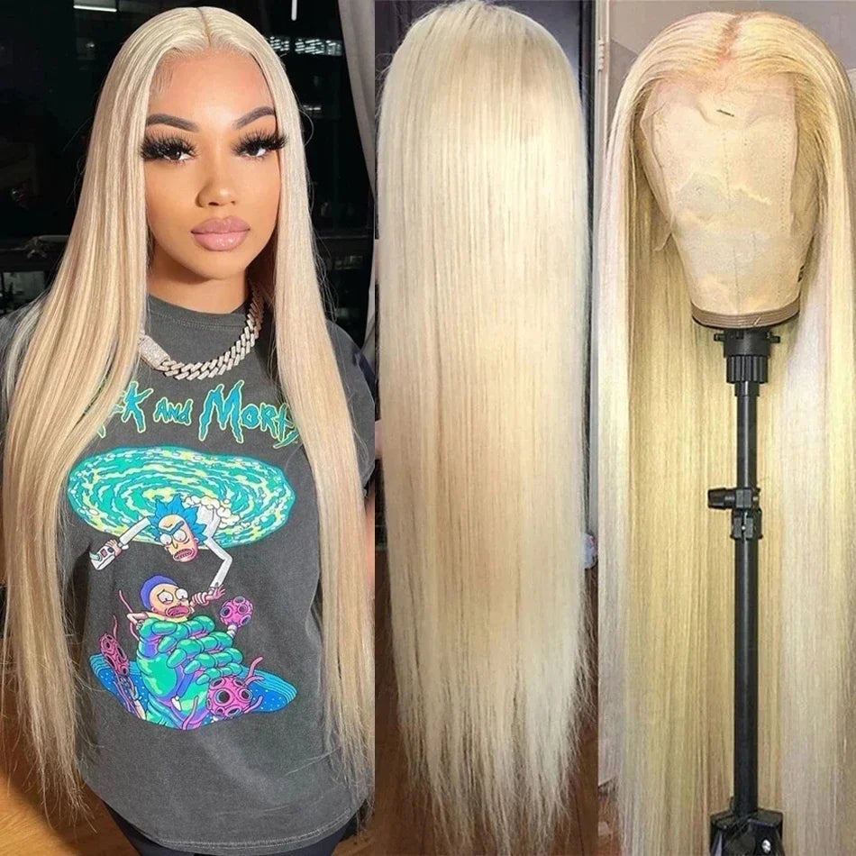 Pre pucked Straight Human Hair Wigs
