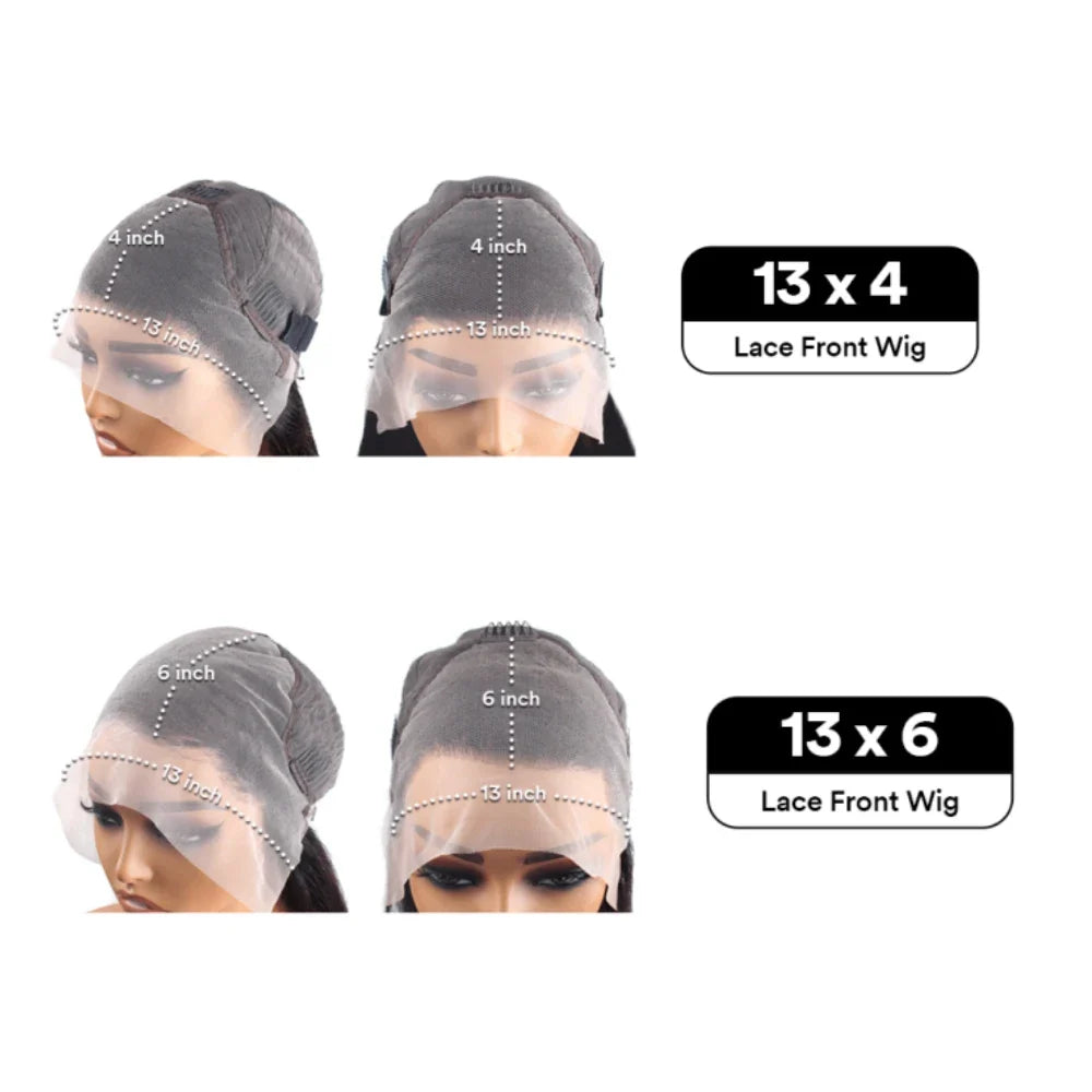 Water Wave Burgundy Hair Wigs