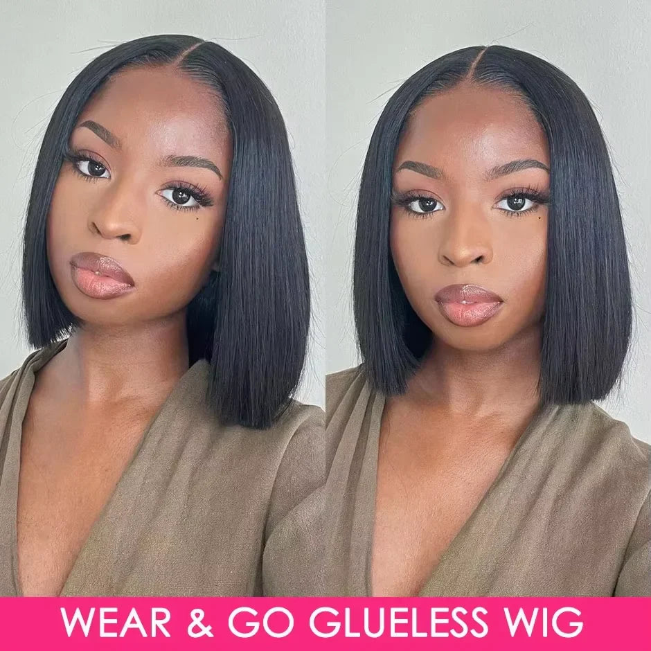 Highlight Brazilian Short Bob Frontal Wig