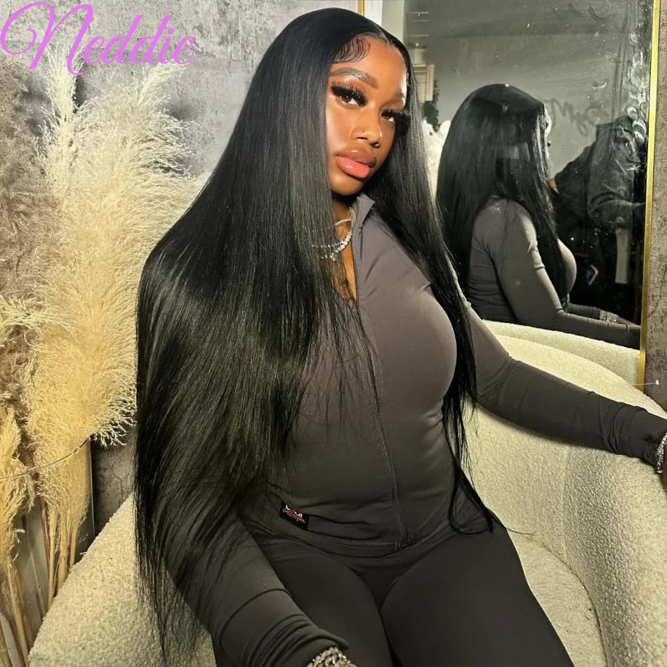 Bone Straight Lace Front Wigs