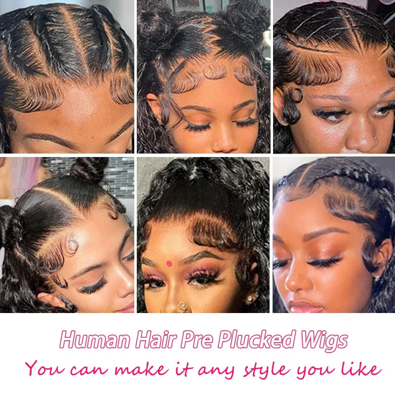 Water Wave Lace Front Wigs